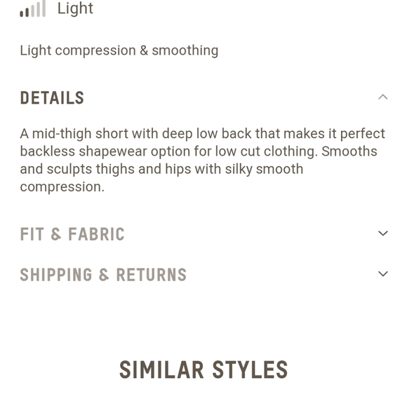 Skims sheer light compression - Picture 6 of 6